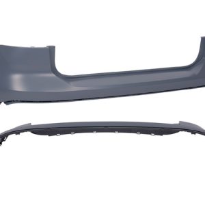 FASCIA TRASERA VW T-CROSS 20-22 SUPERIOR S/HOYO P/SENSOR P/PINTAR COMFORTLINE/HIGHLINE/TRENDLINE EDICION LANZAMIENTO L4 4 CILINDROS 1.6L 5 PUERTAS