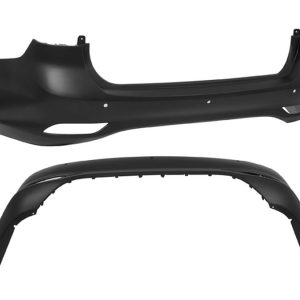 FASCIA TRASERA MG MG5 21-23 C/HOYO P/SENSOR P/PINTAR EXCITE/STYLE/ELEGANCE L4 4 CILINDROS 1.5L 4 PUERTAS SUPERIOR