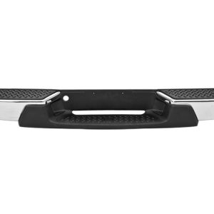 DEFENSA TRASERA CV COLORADO 08-12 CROMADA LARGO 157 CMS ANCHO 22 CMS LT/WT/SLE/SLT 4/5/8 CILINDROS 2.9/3.7/5.3L 2/4 PUERTAS (U.T.P.)