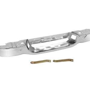 DEFENSA TRASERA CV S-10 16-17 CROMADA CABINA REGULAR/DOBLE CABINA// L4 4 CILIDROS 2.5 L 2/4 PUERTAS
