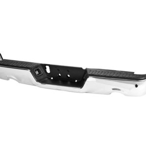 DEFENSA TRASERA DG RAM 09-18 CROMADA C/HOYO P/SENSOR P/2 ESCAPES