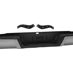 DEFENSA TRASERA FD RANGER 13-22 S/HOYO P/SENSOR CROMADA XLT/XL// L4/V6 4/6 CILINDROS 2.3/2.5/3.2L 2/4 PUERTAS