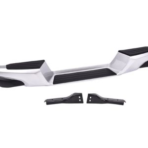 DEFENSA TRASERA MT L200 16-19 PLATA C/ BRACKET GASOLINA GLX GAS L4 4 CILINDROS 2.4L 4 PUERTAS