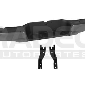 DEFENSA TRASERA TY HILUX 16-23 LINEA ANTERIOR Y LINEA NUEVA PLATA C/BRAZOS 4X4/4X2/SR/BASE L4 4 CILINDROS 2.7/2.8L 2/4 PUERTAS