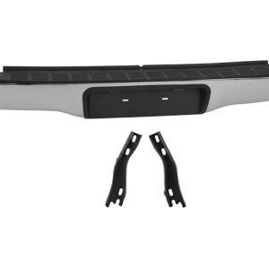 DEFENSA TRASERA TY HILUX 12-15 CROMADA S/BRAZOS 4X4/4X2/SR/BASE L4 4 CILINDROS 2.7/2.8L 2/4 PUERTAS CN