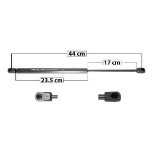 AMORTIGUADOR COFRE FD SUPER DUTY 99-06/F-350 97-03  44 23.5 17 ENTRADA TIPO 18 ENTRADA 2 TIPO 9 460 103.41 46.91 400 89.92 40.79 SPART 8173 Derecho/Izquierdo