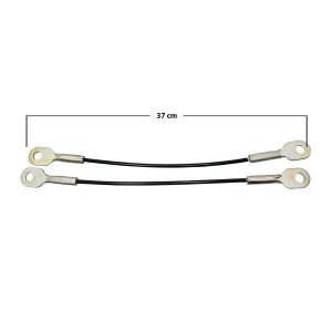 CABLES DE TAPA NS D21 94-07  JUEGO 37 CM