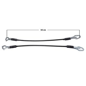 CABLES DE TAPA FD LOBO 09-14  JUEGO 50 CM GENERICA Derecho/Izquierdo