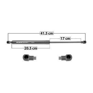AMORTIGUADOR 5TA PUERTA HD FIT 06-08  41.5 20.5 17 ENTRADA TIPO 1 ENTRADA 2 TIPO 1 470 105.66 530 119.15 SPART 8371 Derecho/Izquierdo
