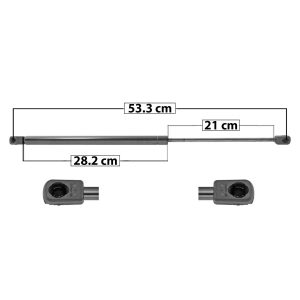 AMORTIGUADOR 5TA PUERTA AD A3 QUATTRO 04-12/COUNTRYMAN R60 04-13  53.3 28.2 21 ENTRADA TIPO 9 ENTRADA 2 TIPO 9 380 85.43 38.75 440 98.92 44.87 SPART SP-7051 Derecho/Izquierdo