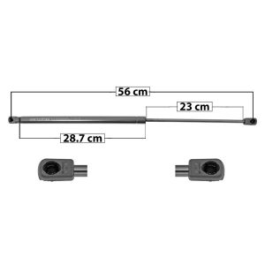 AMORTIGUADOR 5TA PUERTA AD A3 QUATTRO/COUNTRYMAN R60 13-16  56 28.7 23 ENTRADA TIPO 9 ENTRADA 2 TIPO 9 420 94.42 42.83 480 107.91 48.95 SPART SP-6778 Derecho/Izquierdo