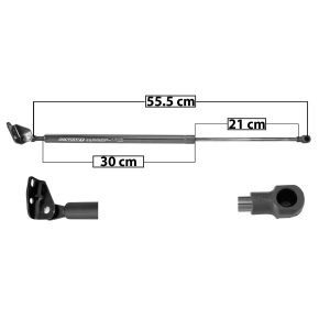 AMORTIGUADOR 5TA PUERTA MZ 3 HATCHBACK 10-13  55.5 30 21 ENTRADA TIPO 17 ENTRADA 2 TIPO 1 340 73.44 33.31 400 89.92 40.79 SPART SP-6780 Derecho