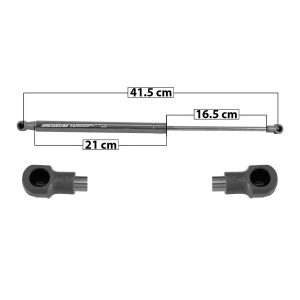 AMORTIGUADOR 5TA PUERTA TY YARIS HATCHBACK 18-20  41.5 21 16.5 ENTRADA TIPO 1 ENTRADA 2 TIPO 1 460 103.41 46.91 520 116.9 53.02 SPART 7490
