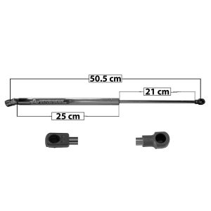 AMORTIGUADOR COFRE VW CABRIO 99-02/GOLF 93-05/JETTA 93-07  50.5 25 21 ENTRADA TIPO 9 ENTRADA 2 TIPO 1 395 88.8 40.28 335 75.31 34.16  7481