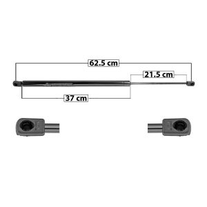 AMORTIGUADOR 5TA PUERTA HD CR-V 07-11  62.5 37 21.5 ENTRADA TIPO 9 ENTRADA 2 TIPO 9 480 107.91 48.95 540 121.4 55.07  5826 Derecho/Izquierdo