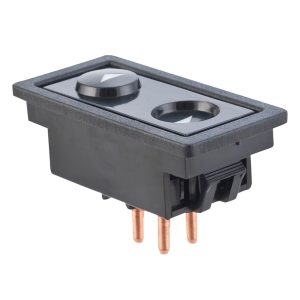 CONTROL ELECTRICO CV PICK UP/CHEYENNE/SILVERADO/SUBURBAN/TAHOE  GM SIERRA/YUKON 92-94  DE ELEVADOR 5 PINS RECTO  1 TECLA NEGRO 12VCC TIPO ORIGINAL