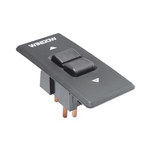 CONTROL ELECTRICO CV ASTRO  GM SAFARI VAN 85-94  DE ELEVADOR 5 PINS 1 TECLA NEGRO 12VCC TIPO ORIGINAL