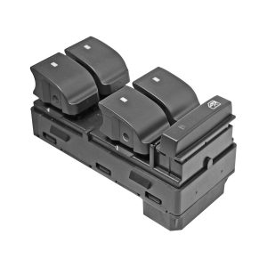CONTROL ELECTRICO CV CHEYENNE 07-13/HHR 09-11/SILVERADO 07-13/TRAVERSE 09-16  GM ACADIA/SIERRA 07-13  DE ELEVADOR 14 PINS 5 TECLAS NEGRO 12VCC