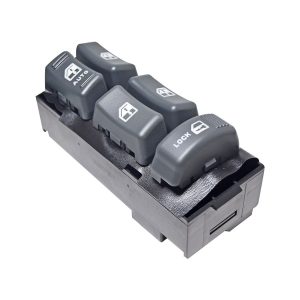 CONTROL ELECTRICO CV CHEYENNE/SILVERADO 95-98/SUBURBAN/TAHOE 95-99/BLAZER (S10) 95-04  GM SIERRA 95-98/YUKON 95-99  DE ELEVADOR 17 PINS 5 TECLAS GRIS 12VCC