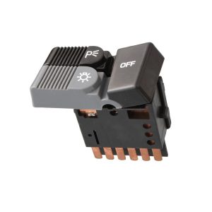 INTERRUPTOR LUZ DE FARO CV ASTRO  GM SAFARI VAN 85-94  6 PINS NEGRO/GRIS 12VCC