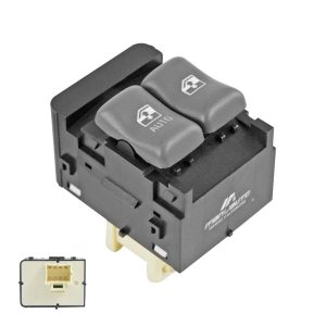 CONTROL ELECTRICO CV CAVALIER 95-99  DE ELEVADOR 7 PIN 2 TECLAS GRIS 12VCC