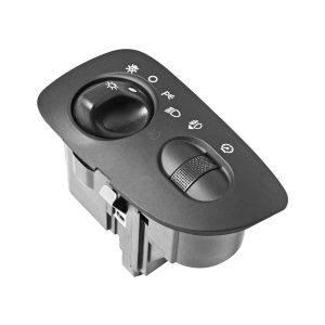 INTERRUPTOR LUZ DE FARO FD F-150/F-250 97-08/LOBO 87-03  LC BLACKWOOD 02-03  13 PINS CON REGULADOR NEGRO PARA FARO NIEBLA 12VCC CUB