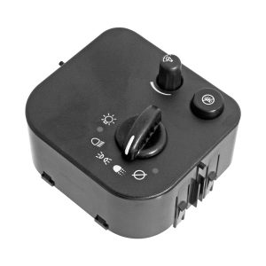 INTERRUPTOR LUZ DE FARO CV EXPRESS VAN 03-07/TRAIL BLAZER  GM ENVOY 02-09/SAVANA  OD BRAVADA 03-07  12 PINS NEGRO 12VCC CUB