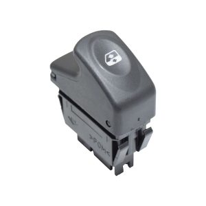 CONTROL ELECTRICO RN CLIO 02-10/KANGOO 04-18  NS PLATINA 02-10/APRIO 08-10  RN SANDERO 07-15  DE ELEVADOR 5 PINS 1 TECLA NEGRO 12VCC  Izquierdo Delantera