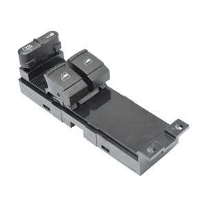 CONTROL ELECTRICO VW GOLF 2P 00-06  DE ELEVADOR 6 PINS 3 TECLAS NEGRO COMPATIBLE CON 9PINS 12VCC