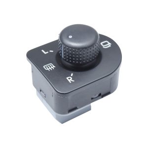 CONTROL ELECTRICO VW BEETLE 98-11/GOLF 00-06/JETTA A4 99-07/PASSAT 99-05/JETTA CLASICO 08-15  DE ESPEJO 10 PINS NEGRO P/ESPEJOS AUTOABATIBLES C/DESEMPAñANTE 12VCC