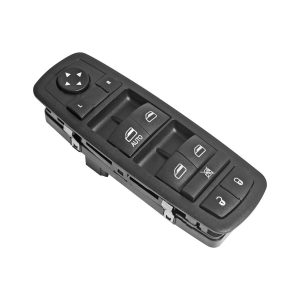 CONTROL ELECTRICO DG JOURNEY 11-19/NITRO 07-12/RAM 09-18  JP LIBERTY 08-12  DE ELEVADOR 21 PINS 7 TECLAS NEGRO CON CONTROL PARA ESPEJO 12VCC TIPO ORIGINAL Izquierdo Delantera