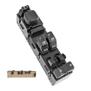 CONTROL ELECTRICO CV CHEYENNE/SILVERADO  GM SIERRA 03-06  DE ELEVADOR 62 PIN 5 TECLAS NEGRO SIN ESPEJOS AUTOABATIBLES 12VCC  Izquierdo Delantera