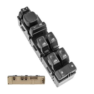 CONTROL ELECTRICO CV CHEYENNE/SILVERADO 03-06/TAHOE/SUBURBAN 04-06  GM SIERRA 03-06/YUKON  CD ESCALADE 04-06  CV AVALANCHE 02-06  DE ELEVADOR 62 PIN 7 TECLAS NEGRO SIN ESPEJOS AUTOABATIBLES 12VCC  Izquierdo Delantera
