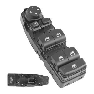 CONTROL ELECTRICO BW X1 14-19/X5 08-18/X6 13-19/X2 16-19  DE ELEVADOR 8 PINS 8 TECLAS NEGRO PARA ESPEJOS AUTOABATIBLES 12VCC  Izquierdo Delantera