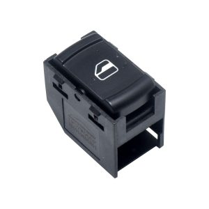 CONTROL ELECTRICO VW GOLF 00-06/JETTA A4 99-07/PASSAT 01-05/JETTA CLASICO 08-15  DE ELEVADOR 4 PINS 1 TECLA NEGRO 12VCC  Derecho/Izquierdo Delantera/Trasera