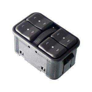CONTROL ELECTRICO CV CORSA 00-08/ASTRA 00-05  DE ELEVADOR 12 PINS 5 TECLAS NEGRO 12VCC