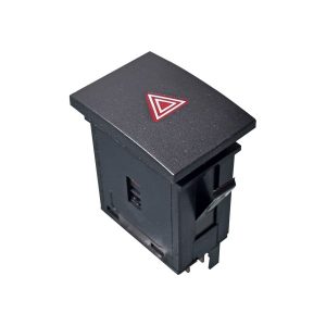 BOTON DE INTERMITENTES VW POINTER/POINTER PU 00-10  8 PINS 1 TECLA NEGRO 12VCC