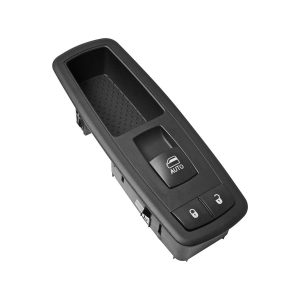 CONTROL ELECTRICO DG DURANGO  JP GRAND CHEROKEE 11-15  DG 09-18  JP LIBERTY 08-13  DG NITRO 07-12  CR TOWN & COUNTRY  DG GRAND CARAVAN 08-17/JOURNEY 09-18  DE ELEVADOR 6 PINS 2 TECLAS NEGRO 12VCC  Derecho Delantera