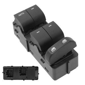 CONTROL ELECTRICO LC MARK LT  FD F-150/LOBO 09-10  DE ELEVADOR 12 PINS 5 TECLAS NEGRA 12VCC