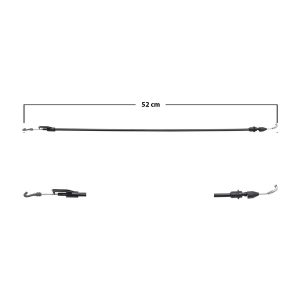 CHICOTE CERRADURA ST TOLEDO 99-05  52 CM Derecho/Izquierdo Delantera