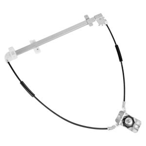 ELEVADOR DE CRISTAL VW COMBI 75-13  MANUAL COMPATIBLE CON MOLDE ORIGINAL Izquierdo Delantera
