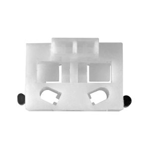 REPUESTO DE ELEVADOR CV CRUZE 11-16  BASE CORREDERA 1 PIEZA BLANCO PLASTICO GENERICA Derecho/Izquierdo Delantera