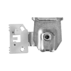 REPUESTO DE ELEVADOR FD LOBO 04-08  LC MARK LT 06-08  BASE CORREDERA 1 PIEZA ZINC CON PLASTICO GENERICA Derecho Delantera