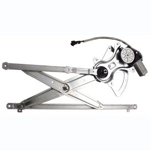ELEVADOR DE CRISTAL TY TUNDRA 00-04/SEQUOIA 01-07  ELECTRICO 2 PINS CON MOTOR DOBLE CABINA HUSHAN Derecho Delantera