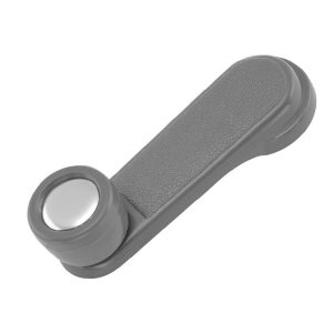 MANIJA DE ELEVAR NS TSURU II GUAYIN 88-91  PERILLA GRIS/ALUMINIO PLASTICO GRIS HUSHAN