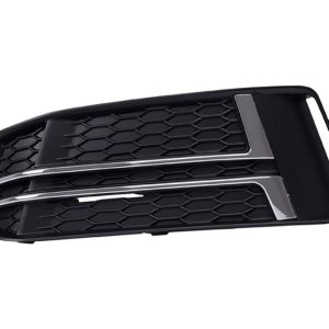 REJILLA FASCIA DELANTERA AD A4 17-19 S/HOHO P/FARO C/MOLDURAS CROMADAS PLUS/PREMIUM/PRESTIGE L4 4 CILINDROS 2.0L 4 PUERTAS IZQ