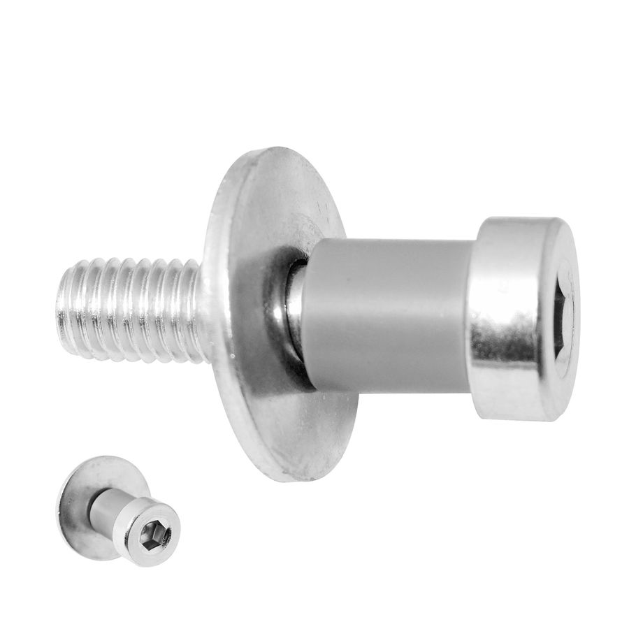 CHAPA DE PUERTA BK LESABRE 71-76/REGAL/CENTURY 73-76/RIVIERA 75-76 CV BLAZER (C10) 73-91/BLAZER (S10)/S10 82-94/CHEYENNE/SILVERADO/SUBURBAN 73-91 OD CUTLASS 71-76 PT GRAND AM 73-75/GRAND PRIX 73-76 PERNO CONTRA CHAPA CROMO 6 CM HUSHAN Derecho/Izquierdo Delantera/Trasera - Imagen 2