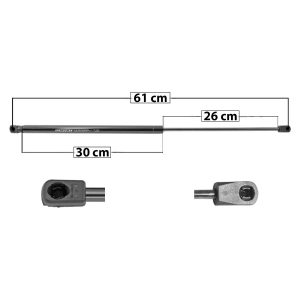 AMORTIGUADOR COFRE FD F-250 08-10/SUPER DUTY F-250 2010/F-350/F-450 08-10  61 30 26 ENTRADA TIPO 9 ENTRADA 2 TIPO 18 500 112.4 50.98 440 98.92 44.87 SPART SP-6055 Derecho/Izquierdo