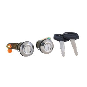 CILINDRO PARA PUERTA IZ LUV 82-84  JUEGO METAL CROMADO TIPO ORIGINAL