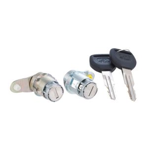 CILINDRO PARA PUERTA HD CIVIC 96-00/CR-V 97-01  JUEGO METAL CROMO TIPO ORIGINAL
